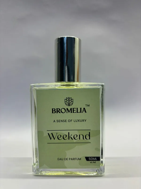 100%_Natural_Bromelia_Weekend_Eau_De_Parfum_|_Fresh_Fruity_Woody_Perfume_For_Men_&_Women_|_Lemon,_Pineapple,_Mandarin,_Oakmoss_&_Honey_|_Long_Lasting_Unisex_Fragrance_|_50_Ml