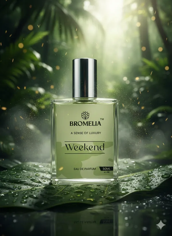 100%_Natural_Bromelia_Weekend_Eau_De_Parfum_|_Fresh_Fruity_Woody_Perfume_For_Men_&_Women_|_Lemon,_Pineapple,_Mandarin,_Oakmoss_&_Honey_|_Long_Lasting_Unisex_Fragrance_|_50_Ml