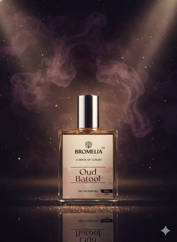 100%_Natural_Bromelia_Oud_Batool_Eau_De_Parfum_|Long-Lasting_Oriental_Woody_Perfume_|_Saffron,_Spicy_Notes,_Leather_&_Cashmere_Wood_|_Vanilla,_Amber_&_Oud_Accord_|_50_Ml