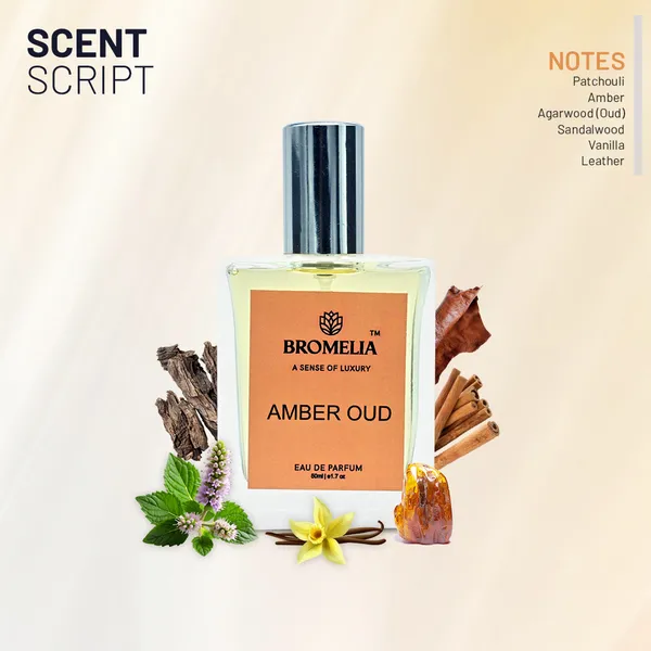 100%_Natural_Bromelia_Amber_Oud_Eau_De_Parfum_|_Oriental_Long_Lasting_Luxury_Perfume_|_Premium_Unisex_Designer_Inspired_Scent_|_50Ml_For_Men_&_Women