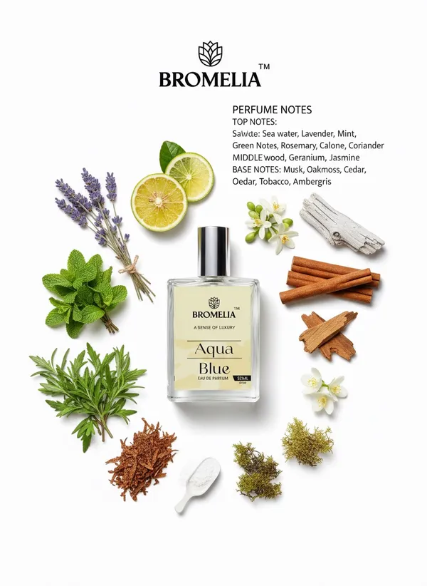 100%_Natural_Bromelia_Aqua_Blue_Eau_De_Parfum_|_Fresh_Marine_&_Woody_Perfume_|_Long-Lasting_Luxury_Fragrance_With_Mint,_Sea_Water,_Cedar_&_Musk_|_50Ml