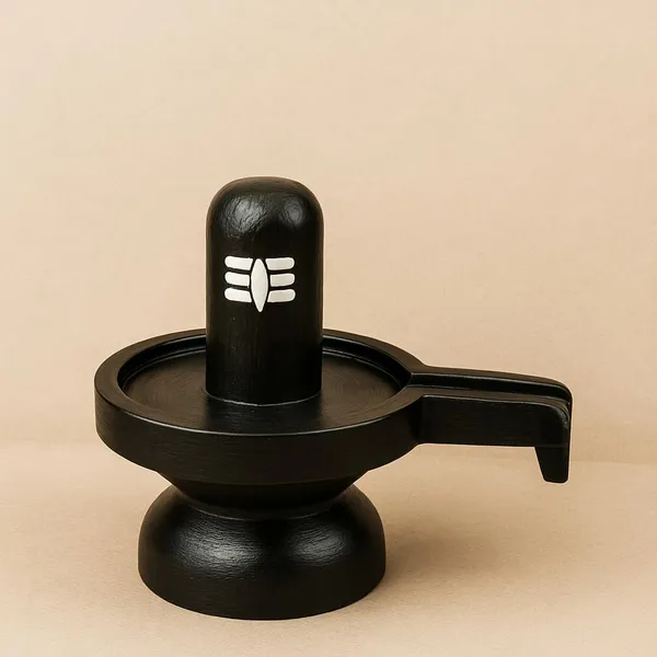 Black_Vas_Divyalingam_Handcrafted_Wooden_Shiva_Lingam_Idol_With_Tripundra_&_Eye_Symbol_|_(18_X_20_Cm)