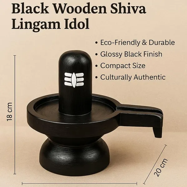 Black_Vas_Divyalingam_Handcrafted_Wooden_Shiva_Lingam_Idol_With_Tripundra_&_Eye_Symbol_|_(18_X_20_Cm)
