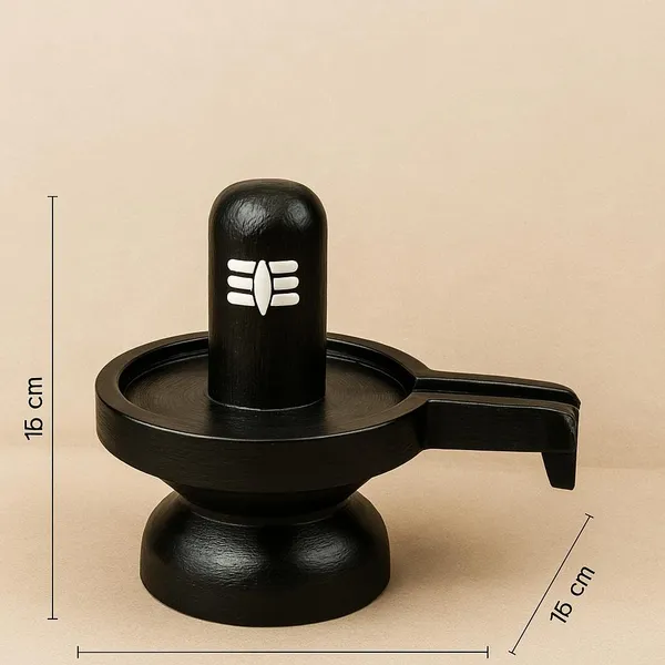 Black_Vas_Divyalingam_Handcrafted_Wooden_Shiva_Lingam_Idol_With_Tripundra_&_Eye_Symbol_|_(18_X_20_Cm)