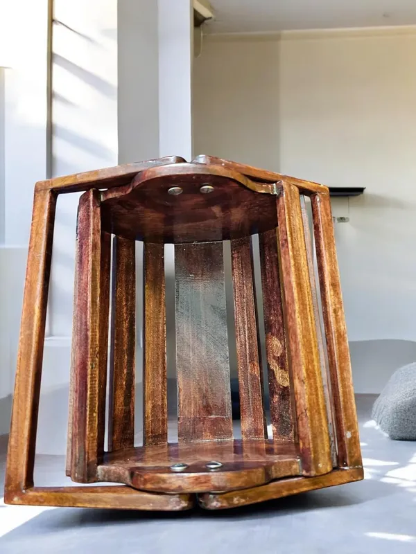 Brown_Rustic_Wooden_Fruit_And_Vegetable_Storage_Basket,_Slatted_Design,_Tabletop