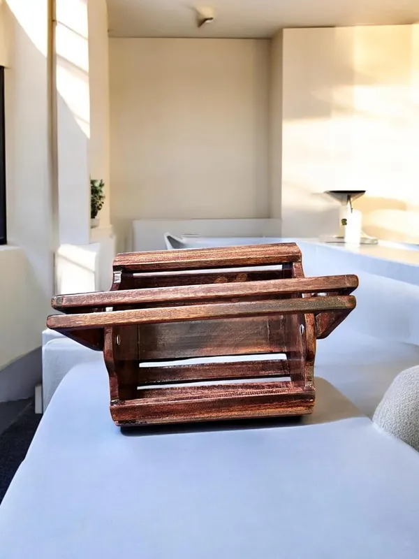 Brown_Rustic_Wooden_Fruit_And_Vegetable_Storage_Basket,_Slatted_Design,_Tabletop