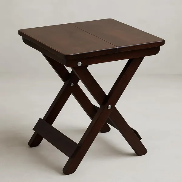 Dark_Brown_Vas_Campnest_Handcrafted_Foldable_Wooden_Table_|_30-37_Cm_|_Made_In_India_|_Dual_Use_As_Side_&_Coffee_Table_|_Solid_Wood_|_X-Frame_|_Rich_Dark_Finish