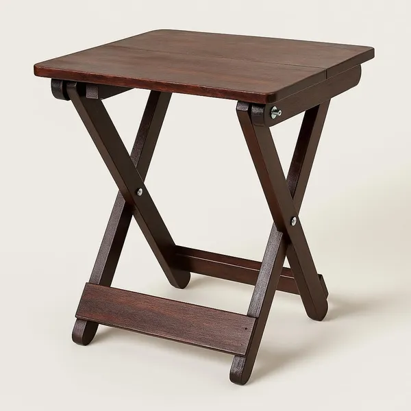 Dark_Brown_Vas_Campnest_Handcrafted_Foldable_Wooden_Table_|_30-37_Cm_|_Made_In_India_|_Dual_Use_As_Side_&_Coffee_Table_|_Solid_Wood_|_X-Frame_|_Rich_Dark_Finish