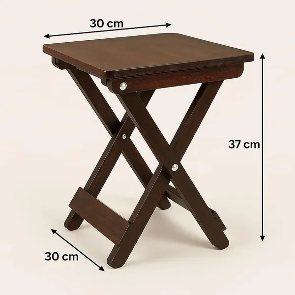 Dark_Brown_Vas_Campnest_Handcrafted_Foldable_Wooden_Table_|_30-37_Cm_|_Made_In_India_|_Dual_Use_As_Side_&_Coffee_Table_|_Solid_Wood_|_X-Frame_|_Rich_Dark_Finish