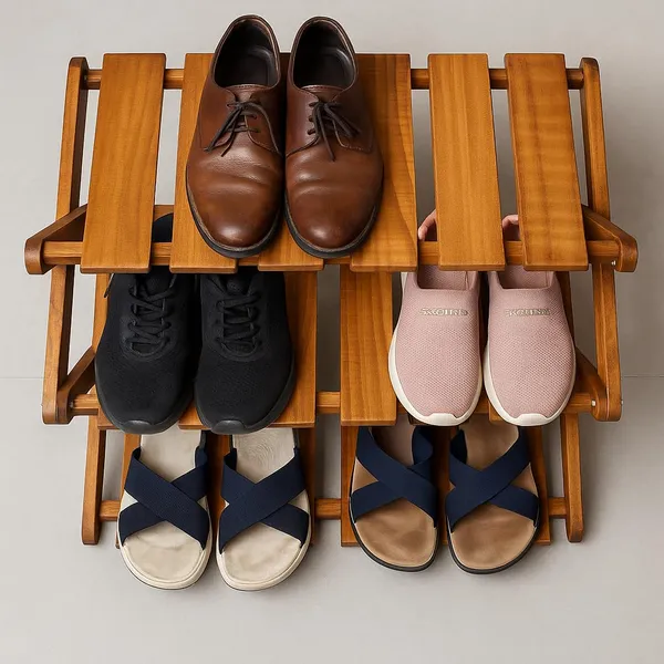 Natural_Brown_Wooden_Foldable_Shoe_Rack,_53_Cm_Length_X_25_Cm_Width_X_54_Cm_Height