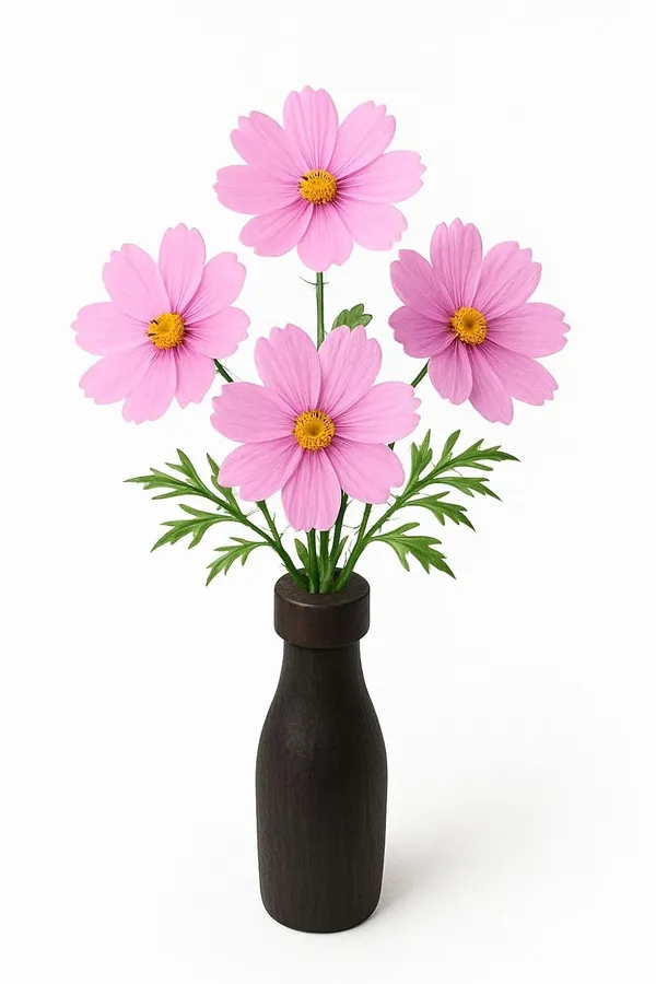 Black_Handcrafted_Jackfruit_Wood_Flower_Vase_|_Vas_|_40_Cm_Bottle_Design_For_Home