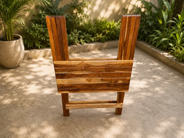 Teak_Wood_Folding_Table_with_2_Folding_Stools_Set