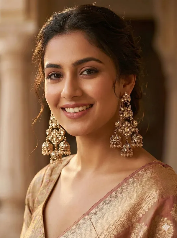Women_Gold-Plated_Kundan_&_Pearl-Beaded_Drop_Earrings