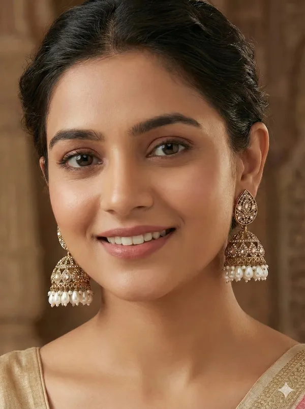 Gold-Plated_Shadow_Kundan_&_Pearl_Jhumka_Earrings