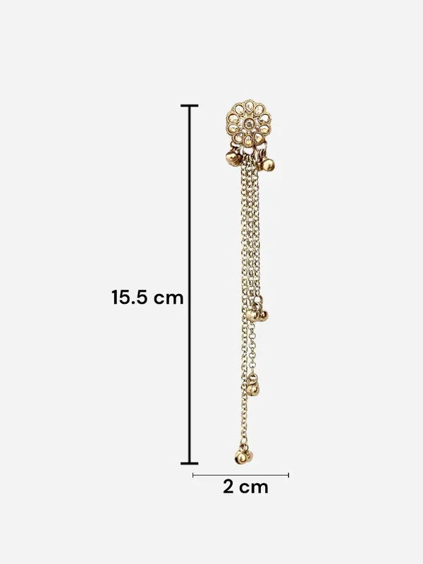 Gold-Plated_Kashmiri_Shadow_Stone_&_Ghungroo_Studded_Long_Drop_Earrings