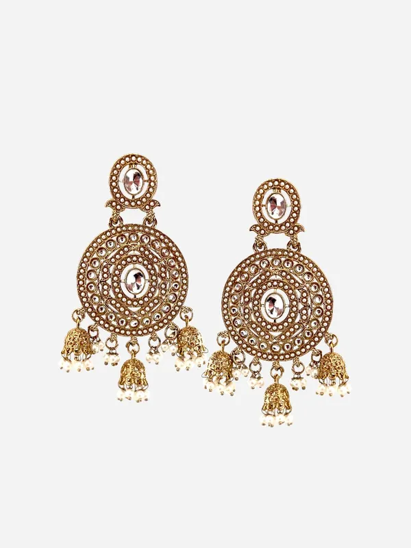 Gold-Plated_Kundan_&_Pearl_Beaded_Circular_Jhumka_Earrings
