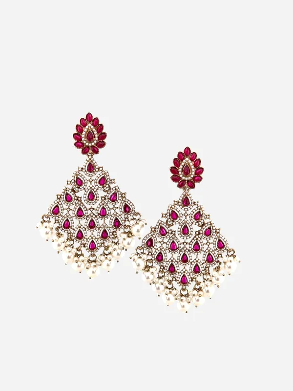 Traditional_Gold-Plated_Kundan_Chandelier_Earrings_with_Pearl_Drops