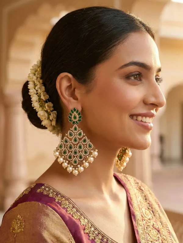Traditional_Gold-Plated_Kundan_Chandelier_Earrings_with_Pearl_Drops