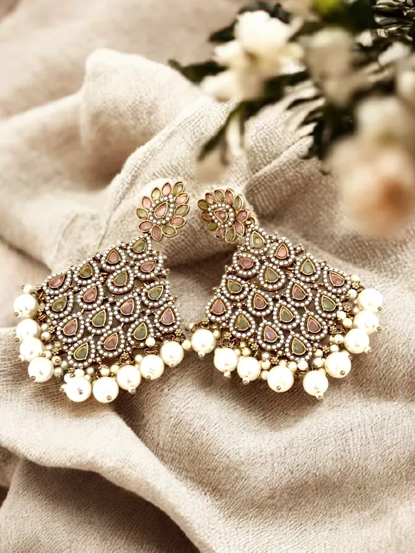 Traditional_Gold-Plated_Kundan_Chandelier_Earrings_with_Pearl_Drops