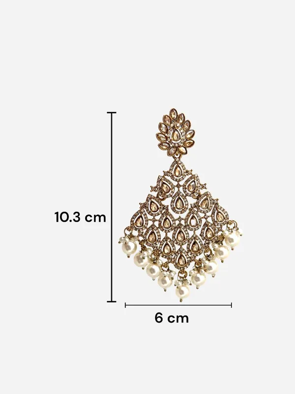 Gold-Plated_Traditional_Kundan_&_White_Stone_Chandelier_Dangle_Earrings_For_Women