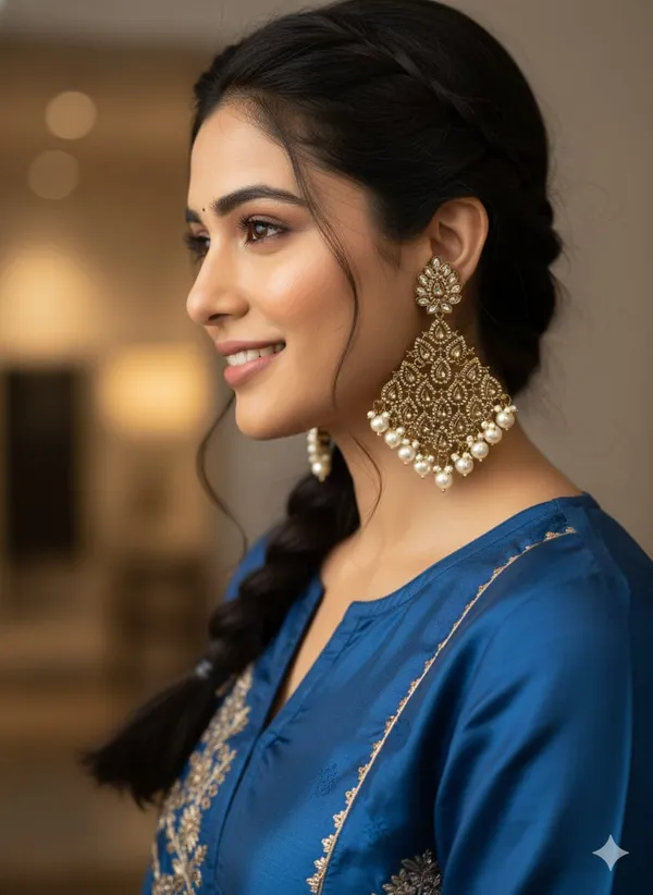 Gold-Plated_Traditional_Kundan_&_White_Stone_Chandelier_Dangle_Earrings_For_Women