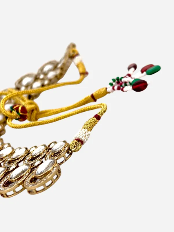 Gold_Plated_Big_Carving_Stone_Studded_Green_Color_Jewellery_Set_For_Womens