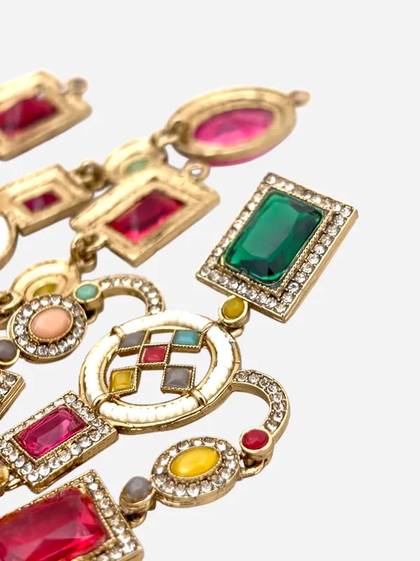 Multicoloured_Gold-Plated_Stone_Studded_Statement_Drop_Earrings