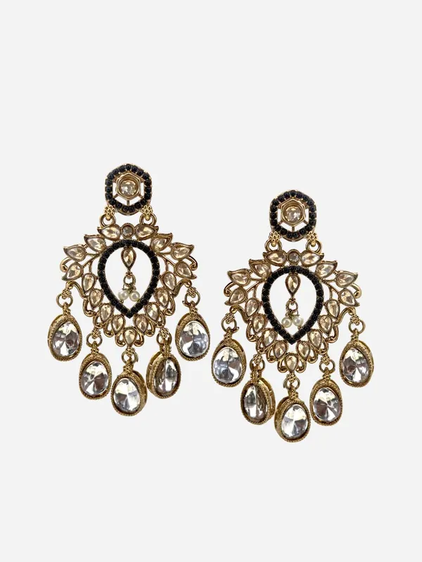 Gold-Plated_Contemporary_Shadow_Kundan_Studded_&_Beaded_Chandbalis
