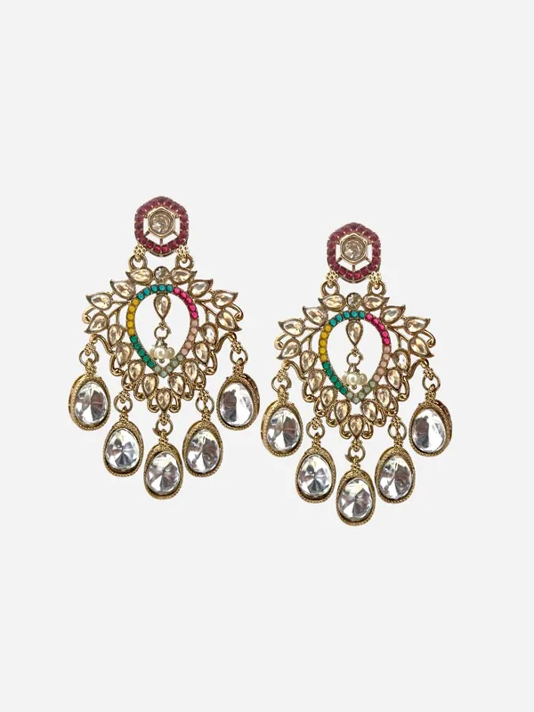 Gold-Plated_Contemporary_Shadow_Kundan_Studded_&_Beaded_Chandbalis