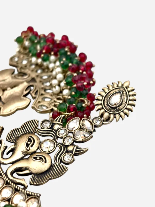 Gold_Matt_Maroon_Toned_With_Fancy_Long_Fitting_Shadow_Stone_Added_Gorgeous_Chandbali_Earings_For_Women_And_Girls