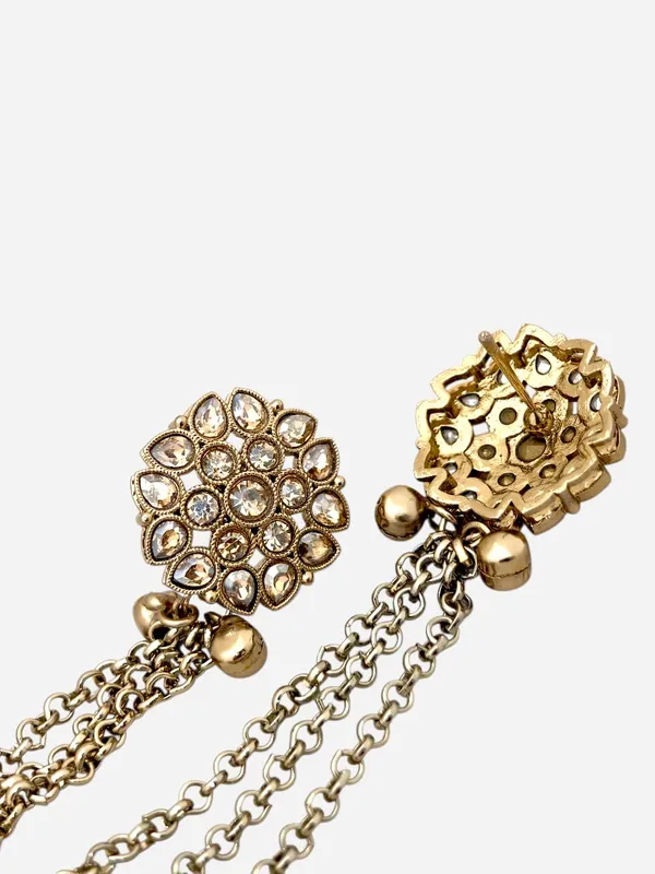 Gold-Plated_Kashmiri_Shadow_Stone_&_Ghungroo_Studded_Long_Drop_Earrings