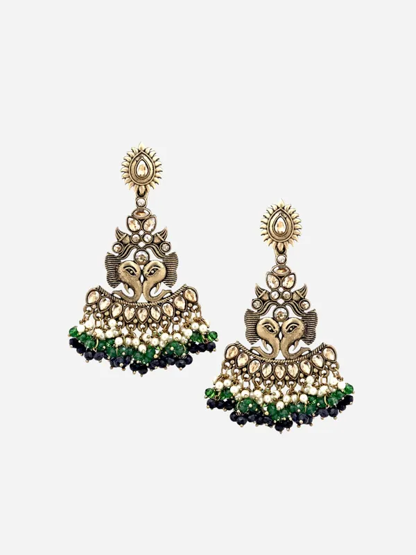 Gold_Matt_Black_Toned_With_Fancy_Long_Fitting_Shadow_Stone_Added_Gorgeous_Chandbali_Earings_For_Women_And_Girls
