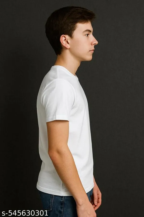 Unisex_White_polyester__New_Trend_{Free_Fire}_Printed_T_Shirts