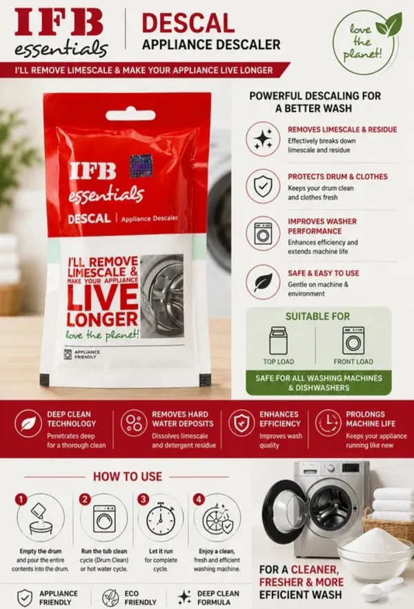 IFB_Essentials_Descal_Washing_Machine_Cleaner_|_Advanced_Limescale_&_Mineral_Scale_Remover_|_Appliance_Care_Powder_|_Pack_of_8