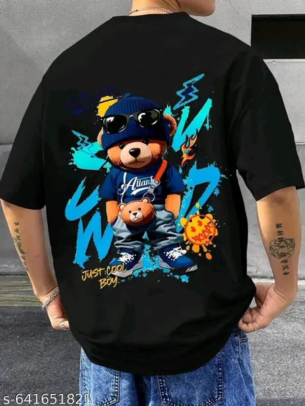 The_"Power"_Style_Alpha_Fit:_Men's_Bold_Graphic_Oversized_Tee_-_Unleash_the_Trend