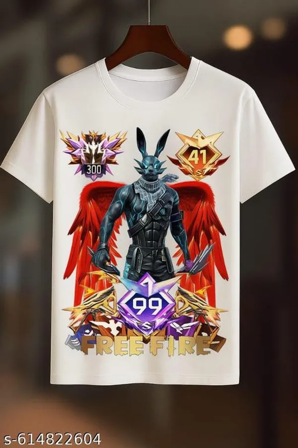Unisex_polyester__New_Trendy_Free-Fire_Printed_T_Shirts