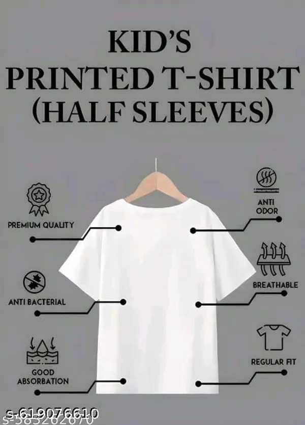 Unisex_White_polyester_New_Trendy_Free-Fire_Printed_T_Shirts