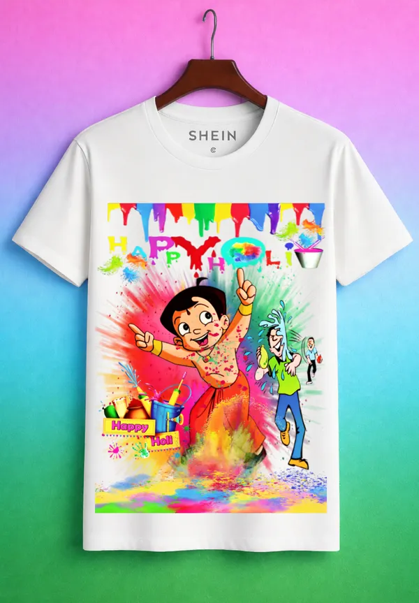 Festive_Holi_Splash_T-Shirts_for_Unisex_Kids