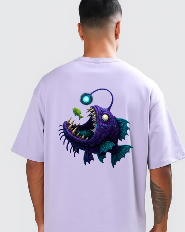 Deep_Sea_Glow_Anglerfish_Oversized_T-Shirt_Unisex_Graphic_Tee_|_Streetwear_Fashion