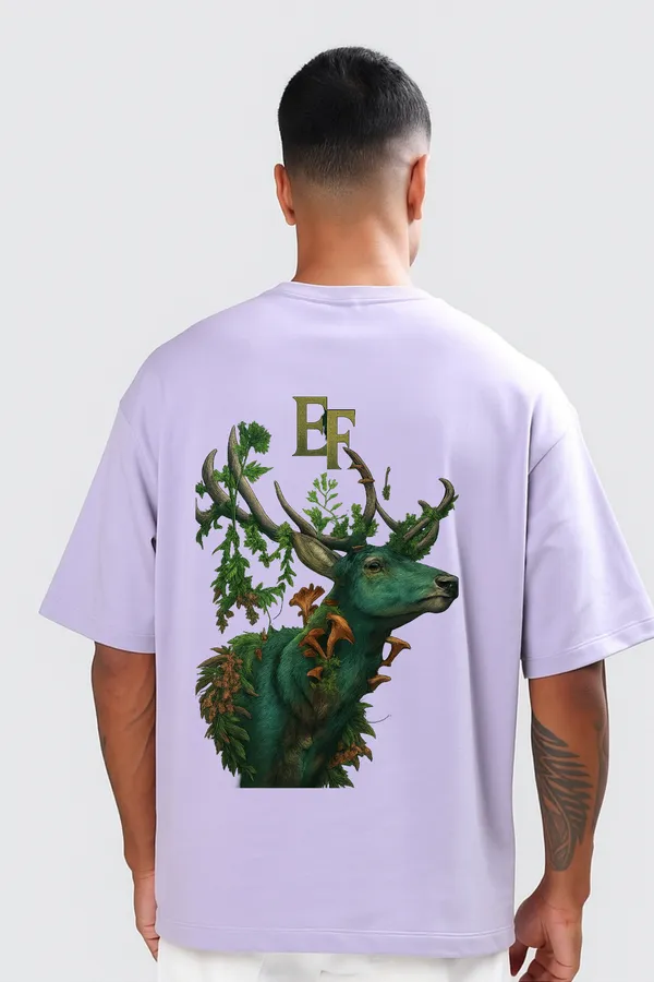 Deer_&_Nature_Oversized_T-Shirt_Unisex_Graphic_Tee_|_Streetwear_Fashion