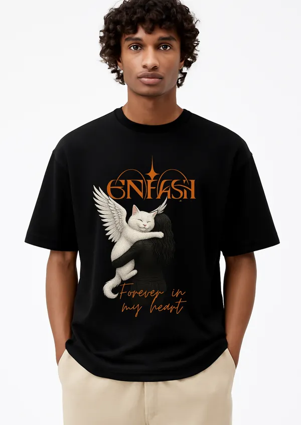 Forever_in_my_heart_Oversized_T-Shirt_Unisex_Graphic_Tee_|_Streetwear_Fashion