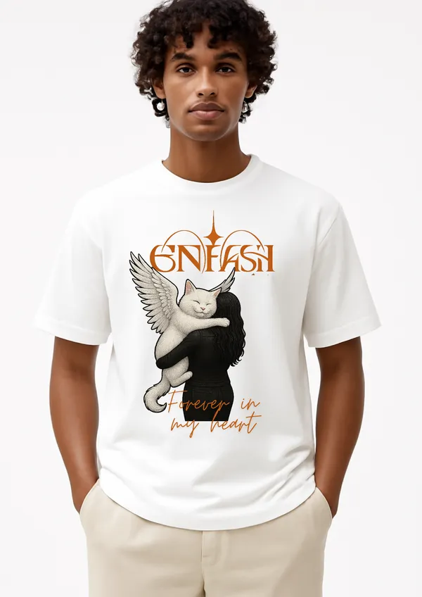 Forever_in_my_heart_Oversized_T-Shirt_Unisex_Graphic_Tee_|_Streetwear_Fashion