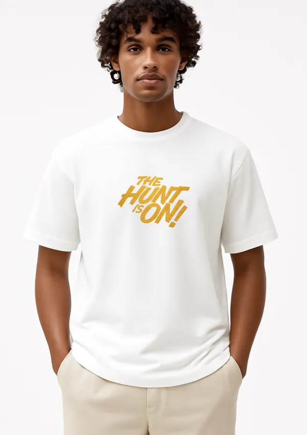 Hunt_is_on_Oversized_T-Shirt_Unisex_Graphic_Tee_|_Streetwear_Fashion