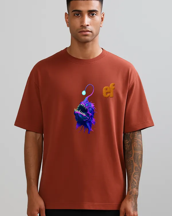 Deep_Sea_Glow_Anglerfish_Oversized_T-Shirt_Unisex_Graphic_Tee_|_Streetwear_Fashion