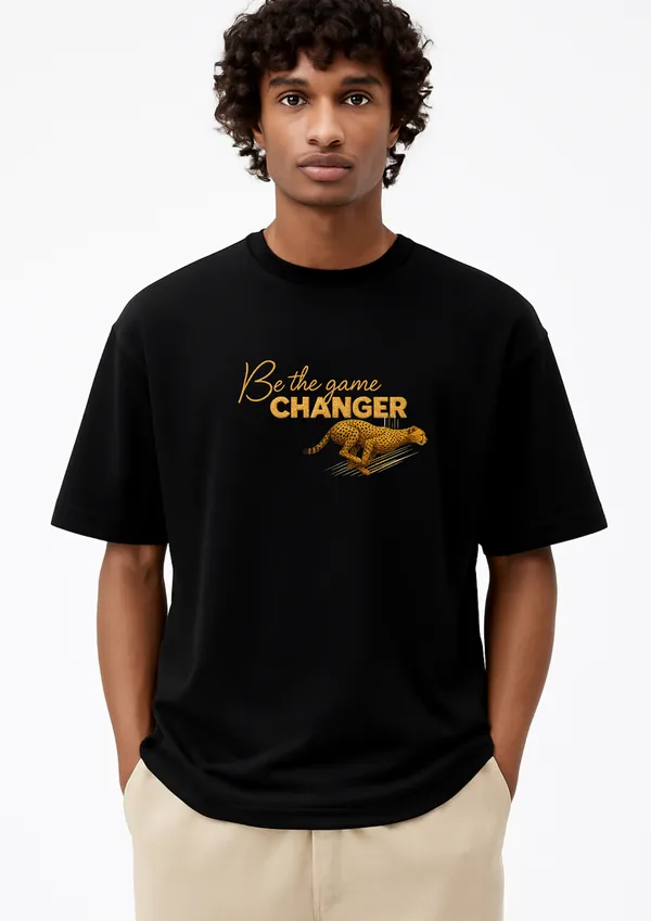 Rider_&_Cheetah_Oversized_T-Shirt_Unisex_Graphic_Tee_|_Streetwear_Fashion