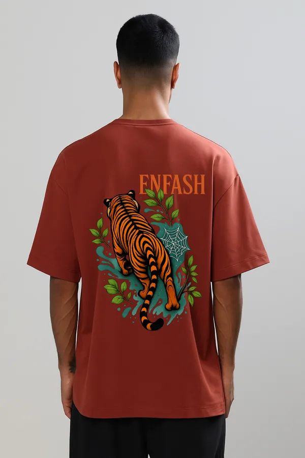 Tiger_in_a_Jungle_Oversized_T-Shirt_Unisex_Graphic_Tee_|_Streetwear_Fashion