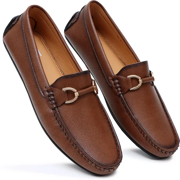 Tan_Synthetic_Premium_&_Elegant_Slip_On_Loafers_For_Men