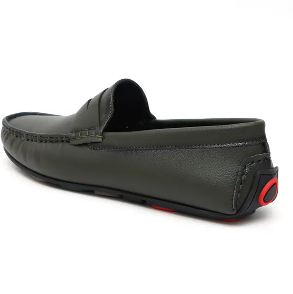 Olive_Synthetic_Premium_&_Elegant_Slip_On_Loafers_For_Men