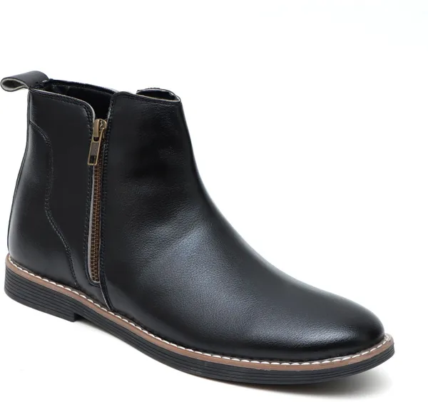 Black_Synthetic_Premium_&_Elegant_Slip_On_Boots_For_Men