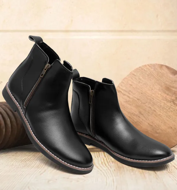 Black_Synthetic_Premium_&_Elegant_Slip_On_Boots_For_Men